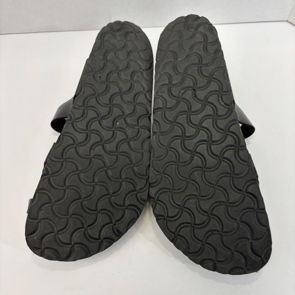 Birkenstock Strappy Mayari Sandals Womens 9 40 Black Leather Comfort Germany - Picture 2 of 13
